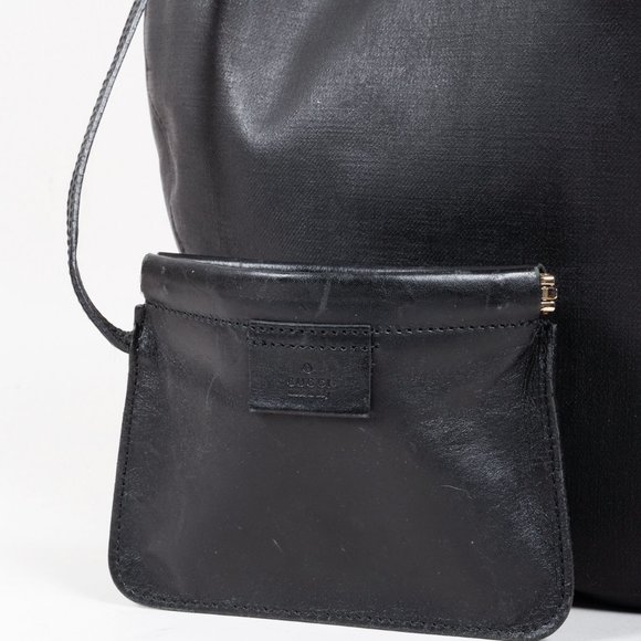 Gucci Black Half-Moon Hobo Shoulder Bag - Picture 11 of 13